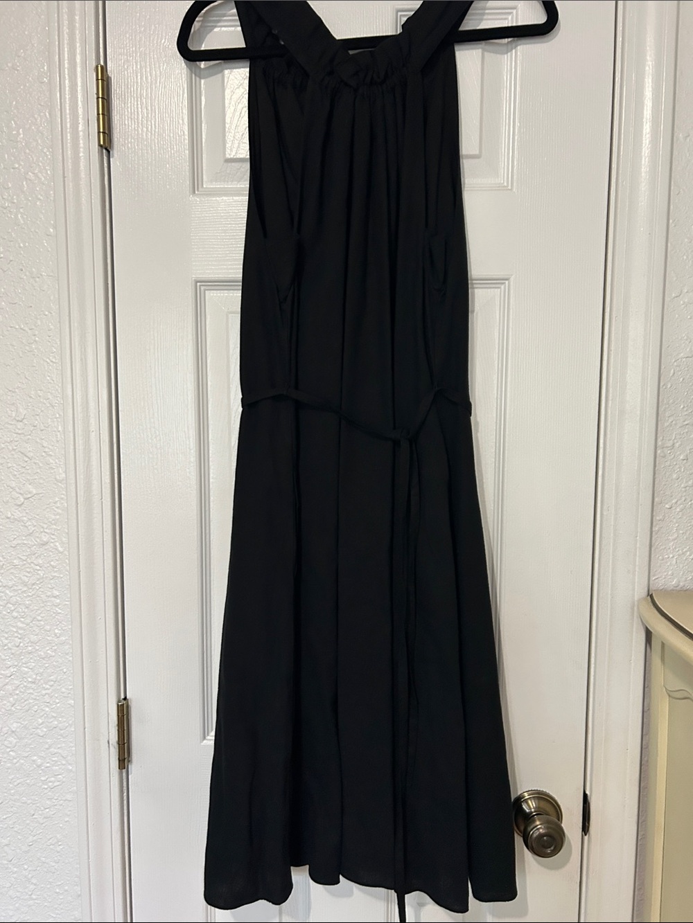 Banana Republic Black Maxi Dress with Halter Neck